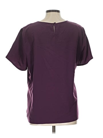 Susan Graver Short Sleeve Blouse (view 2)