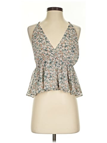 En Creme Sleeveless Blouse (view 1)