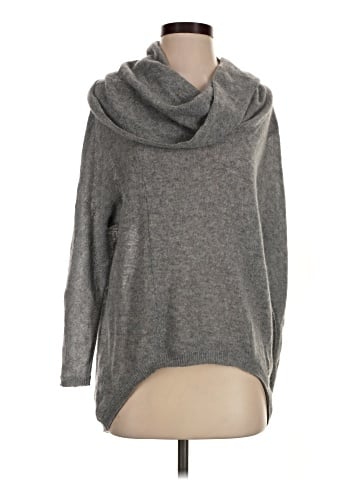 Red Saks Fifth Avenue Cashmere Pullover Sweater (view 1)