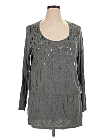 Jones New York Signature 3/4 Sleeve T-Shirt (view 1)