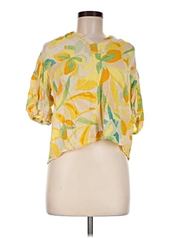 RACHEL Rachel Roy Short Sleeve Blouse (view 1)