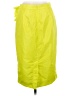 J.Crew 100% Polyester Yellow Casual Skirt Size 6 - photo 2