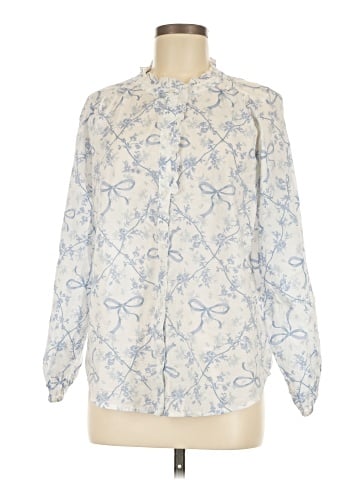 Lucky Brand Long Sleeve Blouse (view 1)