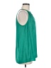 CAbi 100% Polyester Teal Sleeveless Blouse Size M - photo 4
