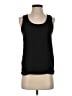 Ann Taylor 100% Polyester Black Sleeveless Top Size XS - photo 1