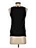 Ann Taylor 100% Polyester Black Sleeveless Top Size XS - photo 2