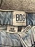 BDG 100% Cotton Color Block Blue Jeans Size 26 waist - photo 7