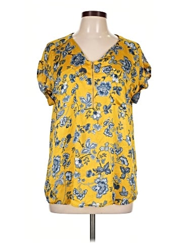 Ellen Tracy Short Sleeve Blouse (view 1)