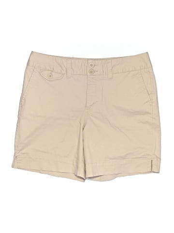 St. John's Bay Khaki Shorts (view 1)