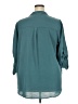 Indigo Rose 100% Polyester Teal 3/4 Sleeve Blouse Size 2X - photo 2