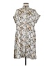 CAbi 100% Polyester Silver Casual Dress Size M - photo 1