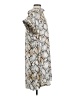 CAbi 100% Polyester Silver Casual Dress Size M - photo 4