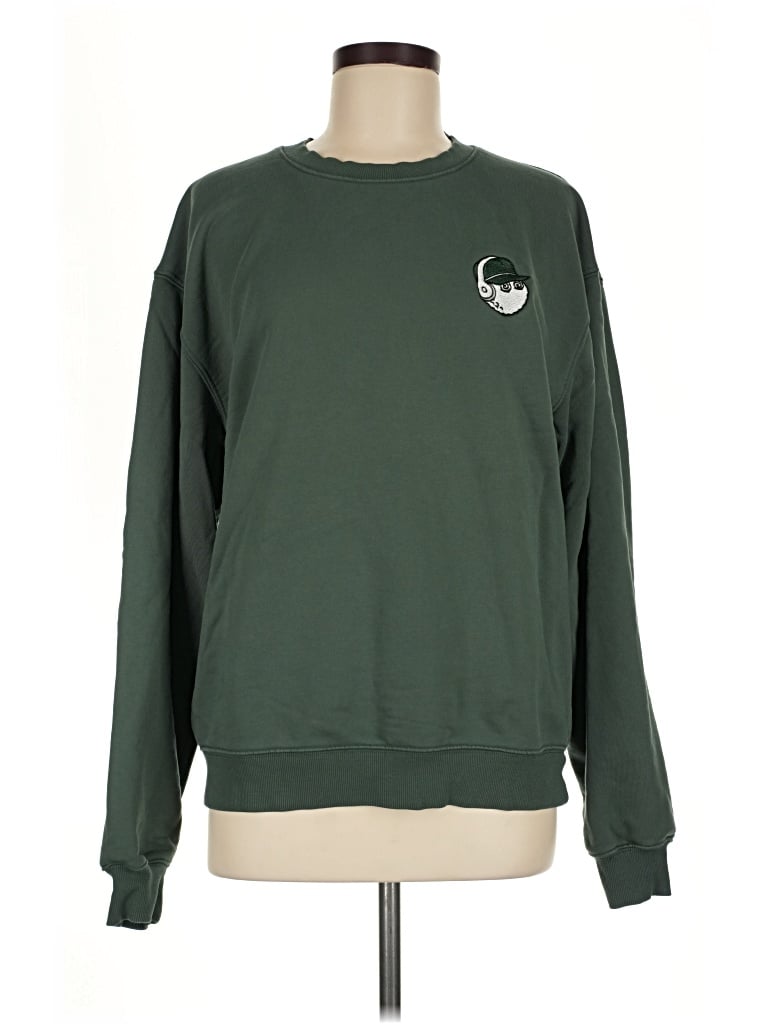 Pre-owned Malbon Sweatshirt In Green