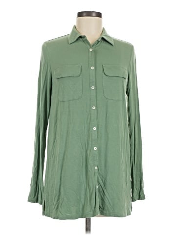 Lands' End Long Sleeve Button-Down Shirt (view 1)