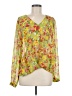 CAbi 100% Polyester Yellow Long Sleeve Blouse Size M - photo 1