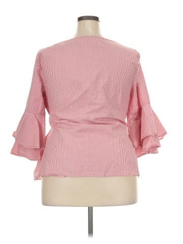 Lane Bryant 3/4 Sleeve Blouse (view 2)
