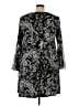 MSK Paisley Black Casual Dress Size 3X (estimated) - photo 2