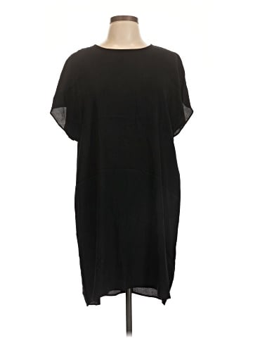 Madewell Crewneck Button-Back Easy Dress (view 1)