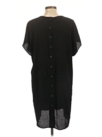 Madewell Crewneck Button-Back Easy Dress (view 2)
