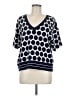 CAbi Polka Dots Blue Pullover Sweater Size M - photo 1