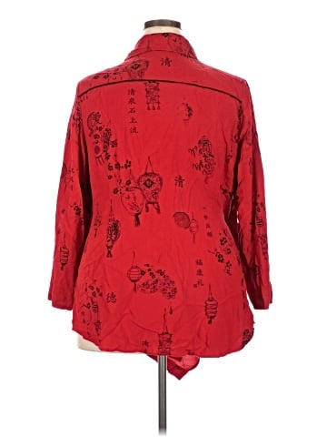 Soft Surroundings Long Sleeve Blouse (view 2)
