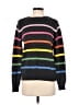 St. John's Bay Stripes Black Pullover Sweater Size M - photo 1