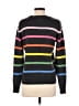 St. John's Bay Stripes Black Pullover Sweater Size M - photo 2