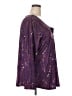Unbranded Stars Purple Long Sleeve Blouse Size 2X - photo 4