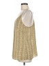 CAbi 100% Polyester Gold Sleeveless Blouse Size M - photo 5