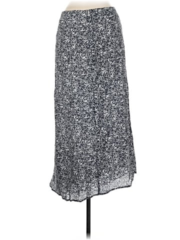 Madewell Ruched Asymmetric Midi Skirt (view 2)