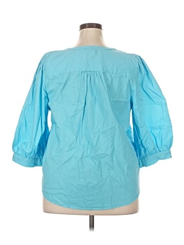 St. John's Bay 3/4 Sleeve Blouse (view 2)