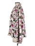 CAbi 100% Polyester Floral Pink Long Sleeve Blouse Size M - photo 5
