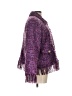 Chico's Tweed Purple Jacket Size L - photo 4