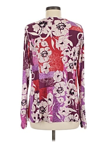 Susan Graver Long Sleeve T-Shirt (view 2)
