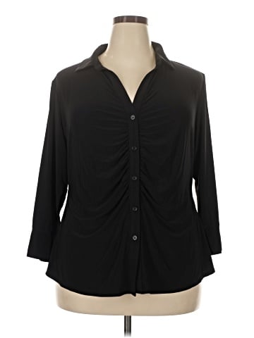 Cato 3/4 Sleeve Blouse (view 1)