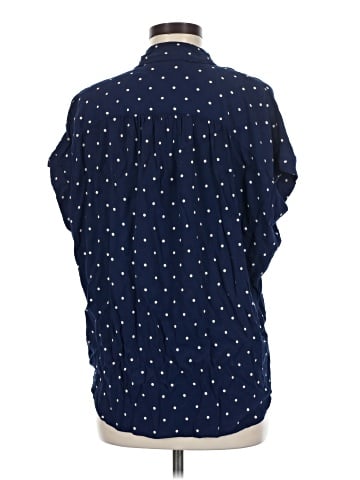 Madewell Central Shirt in Polka Dot (view 2)