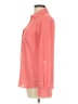 Outback Red 100% Polyester Polka Dots Orange Long Sleeve Blouse Size M - photo 5