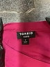 Torrid 100% Polyester Burgundy Short Sleeve Blouse Size 2X Plus (2) - photo 7
