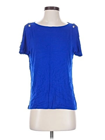Cable & Gauge Short Sleeve Top (view 1)