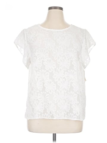 14th & Union Short Sleeve Blouse (view 1)