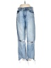 Daze Hearts Blue Jeans Size 26 waist - photo 1