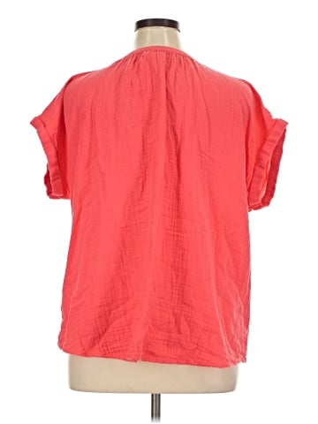 St. John's Bay Short Sleeve Blouse (view 2)