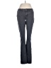 PrAna Chevron-herringbone Gray Jeans Size 6 - photo 1