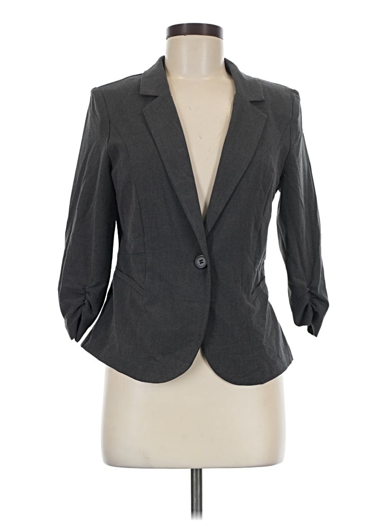 Pre-owned Bcx Blazer Jacket In Gray