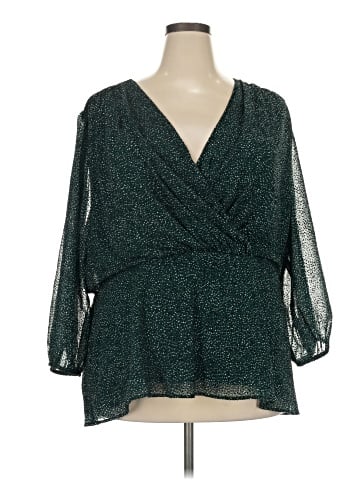 Lane Bryant 3/4 Sleeve Blouse (view 1)