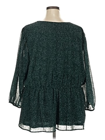 Lane Bryant 3/4 Sleeve Blouse (view 2)