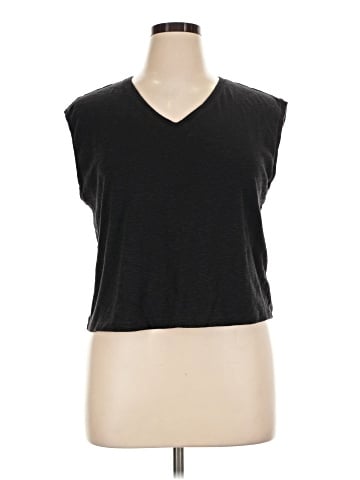 Marled Essentials Sleeveless T-Shirt (view 1)