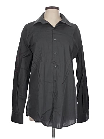 Alfani Long Sleeve Button-Down Shirt (view 1)