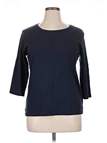 Jones New York 3/4 Sleeve T-Shirt (view 1)