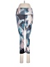 lucy Graphic Blue Active Pants Size M - photo 1